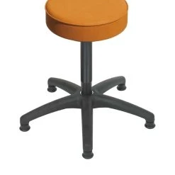 PROREGAL Industrie-Hocker Atlanta | Holz-Buche | Hebelauslösung | Fußkreuz Aus Stahl | Bodengleiter -Konftel Geschäft 8df0013c 658b 4fee a087 07158081d77f