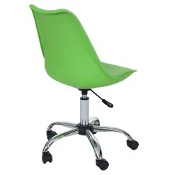 Null Drehstuhl Malmö HWC-T501, Bürostuhl Arbeitshocker, Höhenverstellbar ~ Kunstleder, Grün -Konftel Geschäft 946d87bc dd36 4b3f 9e2b 46f9e434a234