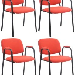 CLP 4er Set Besucherstühle Ken PRO Stoff Schwarz 11 CLP 4er Set Besucherstühle Ken PRO Stoff Schwarz -Konftel Geschäft 94bb16d8 b3e4 4043 8311 c3a48e67644e