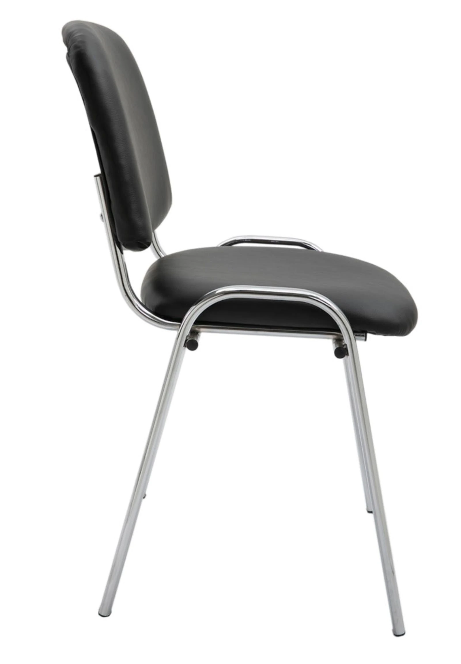 CLP 4er Set Stühle Ken C Kunstleder Schwarz 9 CLP 4er Set Stühle Ken C Kunstleder Schwarz – Bild 7