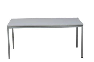 PROREGAL Bürotisch Wolf | Rechteckig | HxBxT 75x200x100 Cm | Grau 7 PROREGAL Bürotisch Wolf | Rechteckig | HxBxT 75x200x100 Cm | Grau – Bild 5