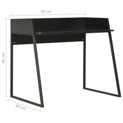VidaXL Schreibtisch Schwarz 90x60x88 Cm -Konftel Geschäft 9f1942b8 ef4e 4c8a 8612 25093caca379