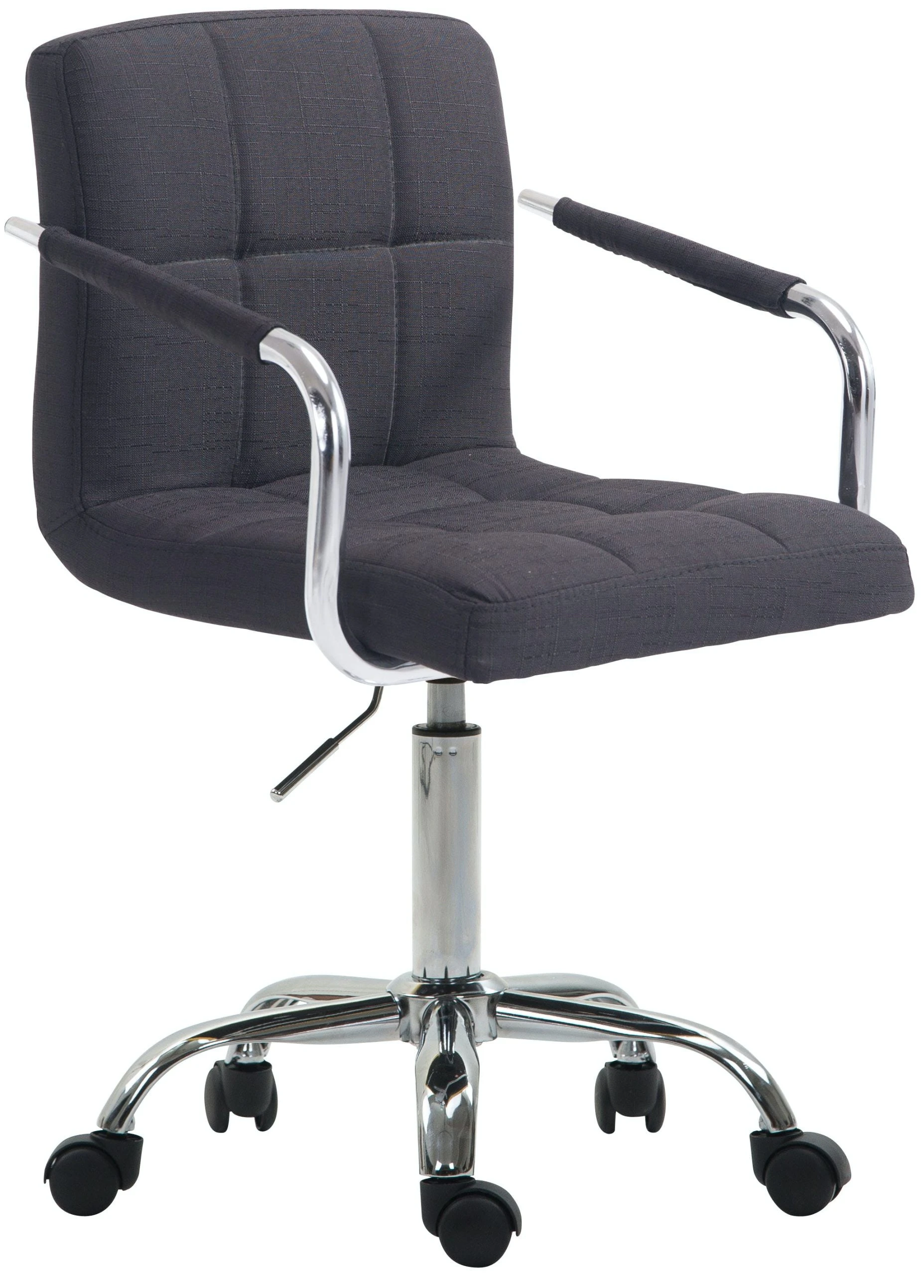 CLP Bürostuhl Lucy V2 Kunstleder Schwarz 7 CLP Bürostuhl Lucy V2 Kunstleder Schwarz – Bild 5