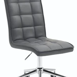 CLP Arbeitshocker Peking V2 Kunstleder Grau