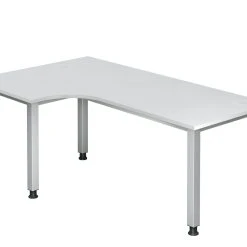 Lullmann Freiformtisch Quebec - 680-760 X 2000 X 1200/800 Mm - 4-Fuß-Gestell - Weißaluminium/lichtgrau -Konftel Geschäft a16fcd62 974f 44a3 895b 0ada06d51883 3 scaled