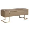 VidaXL Bank Mit Staufach 105 Cm Beige Samt -Konftel Geschäft a62df663 d292 4bd1 9067 40abbe8d7866 7