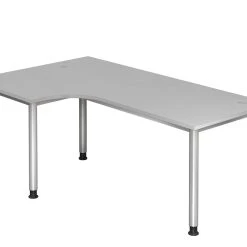 Lullmann Freiformtisch Helsinki - 680-760 X 2000 X 1200/800 Mm - 4-Fuß-Gestell - Weißaluminium/nussbaum -Konftel Geschäft abd7f61a 1596 475c 923b 768fa034fda1 4