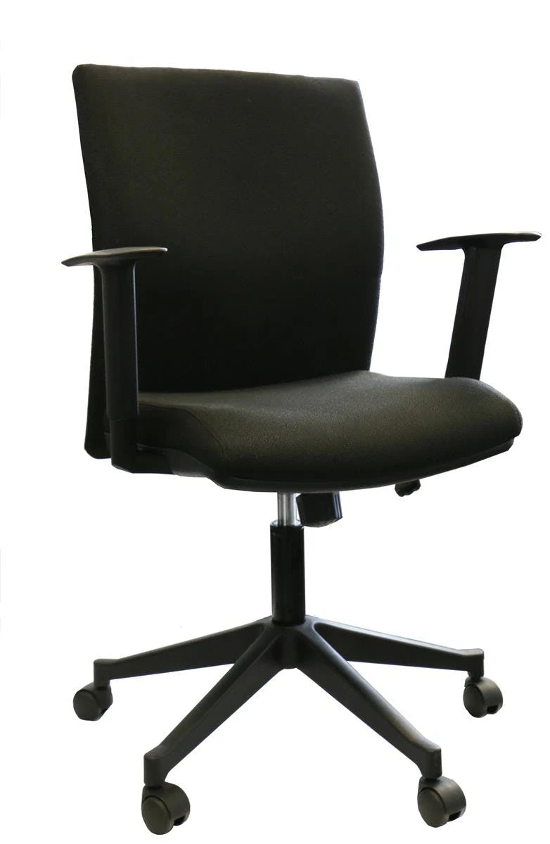 Lullmann Bürodrehstuhl Bandscheiben Schreibtischstuhl Drehstuhl Bürostuhl Schwarz 210170 5 Lullmann Bürodrehstuhl Bandscheiben Schreibtischstuhl Drehstuhl Bürostuhl Schwarz 210170 – Bild 3