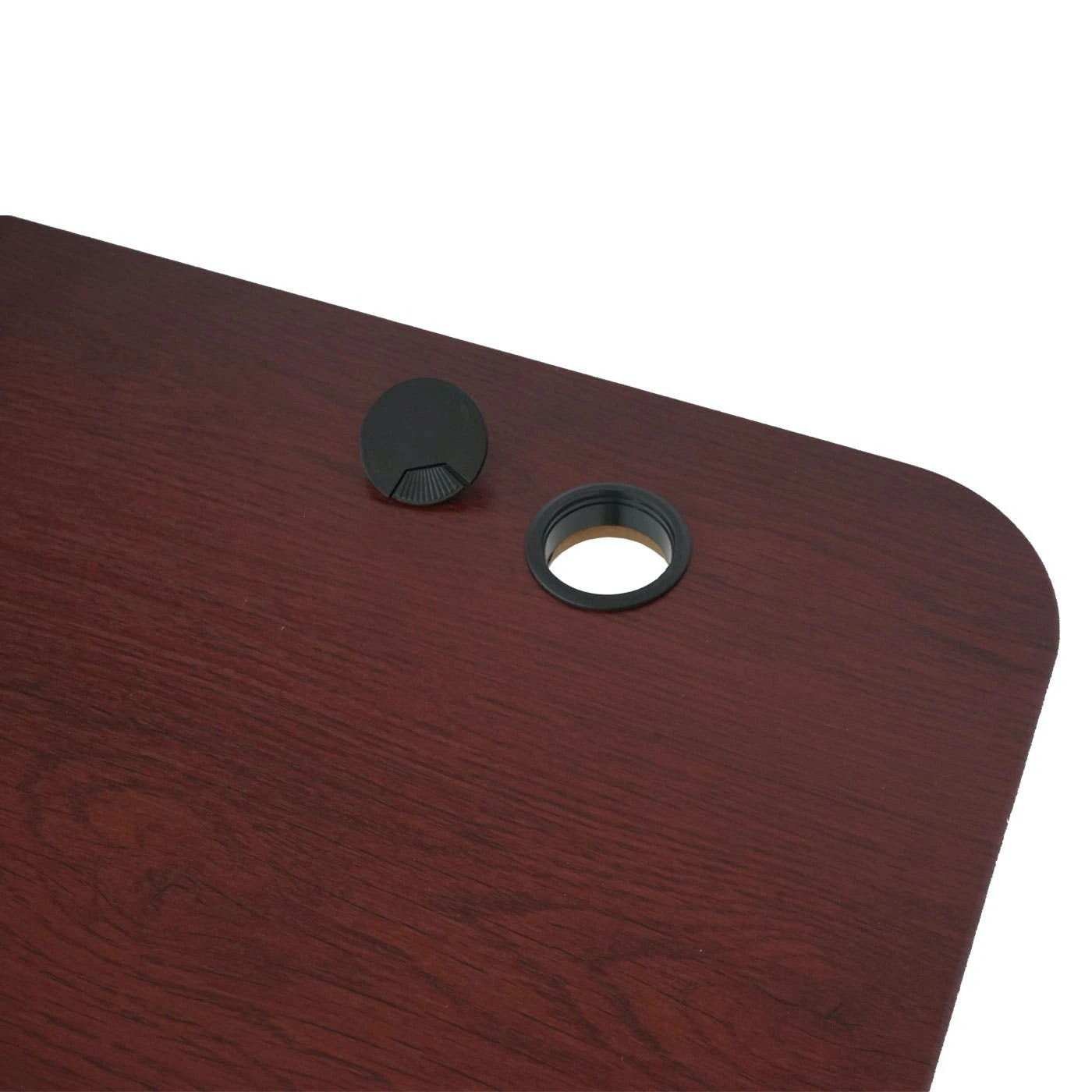 Null Schreibtisch HWC-D40, Computertisch, Elektrisch Höhenverstellbar 160x80cm 53kg ~ Kirsch-Dekor, Grau 9 Null Schreibtisch HWC-D40, Computertisch, Elektrisch Höhenverstellbar 160x80cm 53kg ~ Kirsch-Dekor, Grau – Bild 7