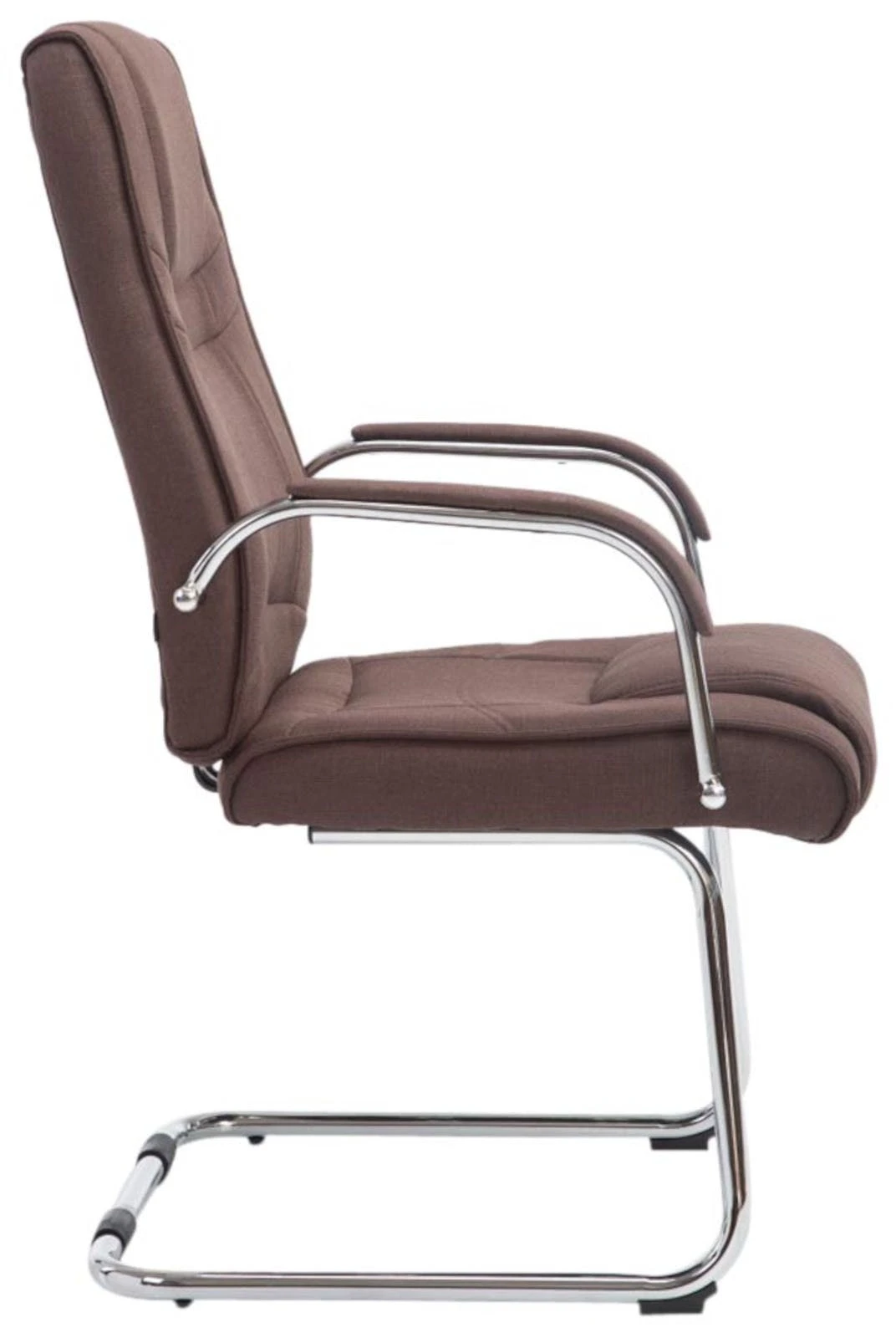 CLP 2er Set Stühle Attila Stoff Braun 9 CLP 2er Set Stühle Attila Stoff Braun – Bild 7