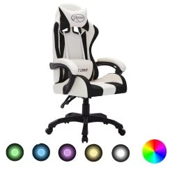 VidaXL Gaming-Stuhl Mit RGB LED-Leuchten Grün Und Schwarz Kunstleder -Konftel Geschäft b9507e98 acaf 4b68 9135 5bd349867e8a 1