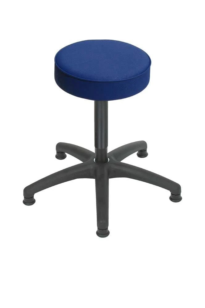 PROREGAL Klassischer Hocker Portland Mit Rollen | Kunstlederpolsterung In Grün | Breites Breites Fußkreuz 4 PROREGAL Klassischer Hocker Portland Mit Rollen | Kunstlederpolsterung In Grün | Breites Breites Fußkreuz – Bild 2