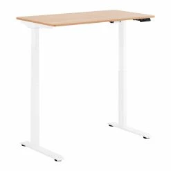 Null Schreibtisch Höhenverstellbar - 90 W - 730 - 1.233 Mm - Braun/weiß -Konftel Geschäft c12ed7d7 c666 4426 9245 014f2d34345e