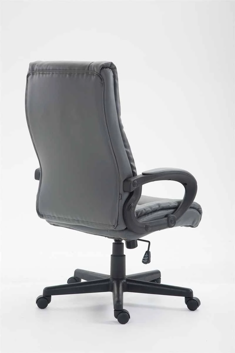 CLP Bürostuhl XL Sparta Kunstleder Grau 8 CLP Bürostuhl XL Sparta Kunstleder Grau – Bild 6