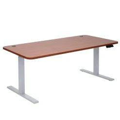 Null Schreibtisch HWC-D40, Computertisch, Elektrisch Höhenverstellbar 160x80cm 53kg ~ Schwarz, Grau -Konftel Geschäft c7546ffb 9ff7 447b 8994 735368cd7773 5