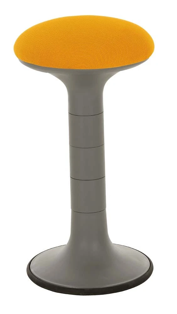 PROREGAL Hocker Boston Mit Schwingendem Standfuß | Polstersitz: Royalblau | Sitzhöhe: 62 Cm 6 PROREGAL Hocker Boston Mit Schwingendem Standfuß | Polstersitz: Royalblau | Sitzhöhe: 62 Cm – Bild 4