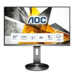 Null AOC 90 Series U2790PQU Computerbildschirm 68,6 Cm (27 Zoll) 3840 X 2160 Pixel 4K Ultra HD LED Grau