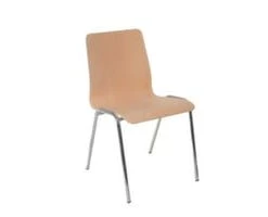 Null Holzschalenstuhl, 4-Fuß Rundrohr Verchromt, Sitzschale Buche, Rückenform Konisch -Konftel Geschäft ce11fd7a f67e 4bb8 8424 14956f082bcd 2