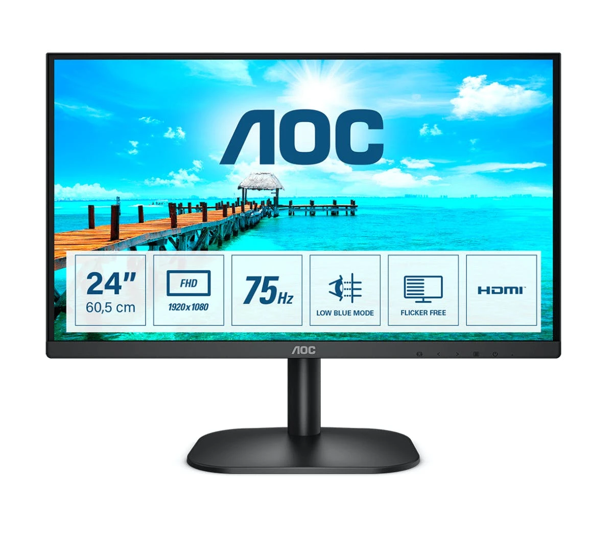 Null AOC 01 Series I1601FWUX Computerbildschirm 39,6 Cm (15.6 Zoll) 1920 X 1080 Pixel Full HD LED Schwarz 7 Null AOC 01 Series I1601FWUX Computerbildschirm 39,6 Cm (15.6 Zoll) 1920 X 1080 Pixel Full HD LED Schwarz – Bild 5