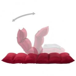 VidaXL Bodenstuhl Faltbar Weinrot Stoff -Konftel Geschäft d18934f6 9cde 42b8 b9a3 4e2b378ae523