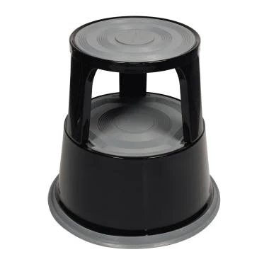 Soennecken Rollhocker 3612 Mit 3Gleitrollen Grau 6 Soennecken Rollhocker 3612 Mit 3Gleitrollen Grau – Bild 4