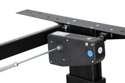 PROREGAL Elektrisch Höhenverstellbarer Schreibtisch Zebra | HxBxT 70-116x140x80 Cm | Schwarz-Buche 9 PROREGAL Elektrisch Höhenverstellbarer Schreibtisch Zebra | HxBxT 70-116x140x80 Cm | Schwarz-Buche – Bild 7