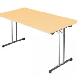 Lullmann Klapptisch Besprechungstisch Kantinentisch Verkaufstisch Schreibtisch 120 X 80 Cm RAL 9005 Schwarz/Buche-Dekor 350491 -Konftel Geschäft d790839c d9e6 44c4 99f5 95f73ad4b3ff