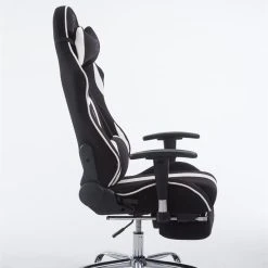 CLP Racing Bürostuhl Limit V2 Stoff Mit Fußablage Schwarz/weiß 14 CLP Racing Bürostuhl Limit V2 Stoff Mit Fußablage Schwarz/weiß -Konftel Geschäft dbf97246 31e4 46ad 8836 2fc782163cb0