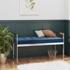 VidaXL Bank 97 Cm Grau Samt Und Edelstahl 13 VidaXL Bank 97 Cm Grau Samt Und Edelstahl -Konftel Geschäft dc46f724 0b6e 4117 b67d e310371a3f02 3