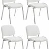 CLP 4er Set Stühle Ken C Kunstleder Weiß 1 CLP 4er Set Stühle Ken C Kunstleder Weiß -Konftel Geschäft de579506 9e80 4c80 9497 af76e8966337 5