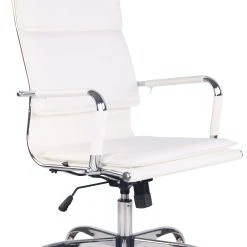 CLP Bürostuhl Bedford Kunstleder Weiß