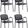 CLP 4er Set Besucherstühle Ken PRO Kunstleder Schwarz 2 CLP 4er Set Besucherstühle Ken PRO Kunstleder Schwarz -Konftel Geschäft dfd81dc8 3648 4c16 a152 6f3a4a816747 1 scaled