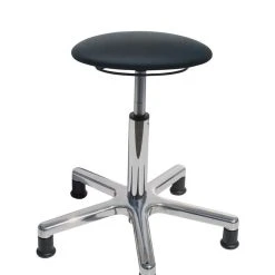 PROREGAL Drehhocker Milwaukee | PU-Sitz In Schwarz | Ringauslösung | Bodengleiter -Konftel Geschäft e1806f7e e3de 48a3 8c4c 5ba61a73f309 3