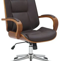 CLP Bürostuhl Yankton Walnuss/schwarz -Konftel Geschäft e1fd3636 6a86 41c3 8731 44d1f20b951e 1