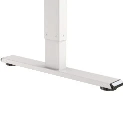 SIGMA Elektrisch Höhenverstellbarer Schreibtisch, P2-Grade Spanplatte/Metall/Kunststoff, 160x80x73.5-121 Cm, 2-Gang-Motor, Abgerundete Ecken, Weiß -Konftel Geschäft e4922ade 6aab 4c71 8060 30843f37be47 scaled