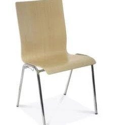 Null Holzschalenstuhl, 4-Fuß Rundrohr Verchromt, Sitzschale Buche, Rückenform Tailliert -Konftel Geschäft ebf82b69 8006 47dd bd4b 20ba8ff989c4 1