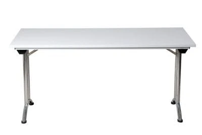 PROREGAL Klapptisch Lizard | C-Fuß-Gestell | HxBxT 75x140x70 Cm | Chrom-Buche 4 PROREGAL Klapptisch Lizard | C-Fuß-Gestell | HxBxT 75x140x70 Cm | Chrom-Buche – Bild 2