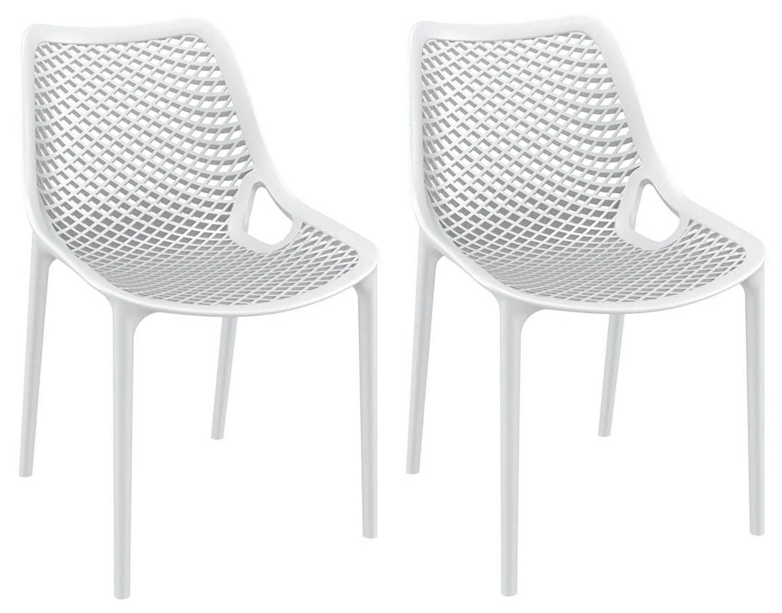 CLP 2er Set Stuhl Air Dunkelgrau 4 CLP 2er Set Stuhl Air Dunkelgrau – Bild 2