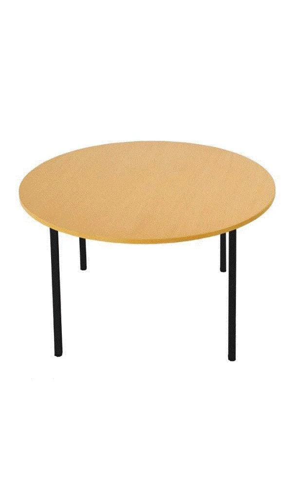 Lullmann Runder Schreibtisch Besprechungstisch Büromöbel Ø =1000 Mm RAL 7035 Lichtgrau/Buche-Dekor 338401 5 Lullmann Runder Schreibtisch Besprechungstisch Büromöbel Ø =1000 Mm RAL 7035 Lichtgrau/Buche-Dekor 338401 – Bild 3