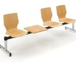 Null Besucherstuhl, 4-Fuß Rundrohr Verchromt, Sitz/Rücken Buche -Konftel Geschäft f5229dc5 caf4 4221 9ef9 e598298f2b13