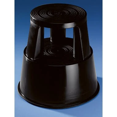 Soennecken Rollhocker 3612 Mit 3Gleitrollen Grau 5 Soennecken Rollhocker 3612 Mit 3Gleitrollen Grau – Bild 3