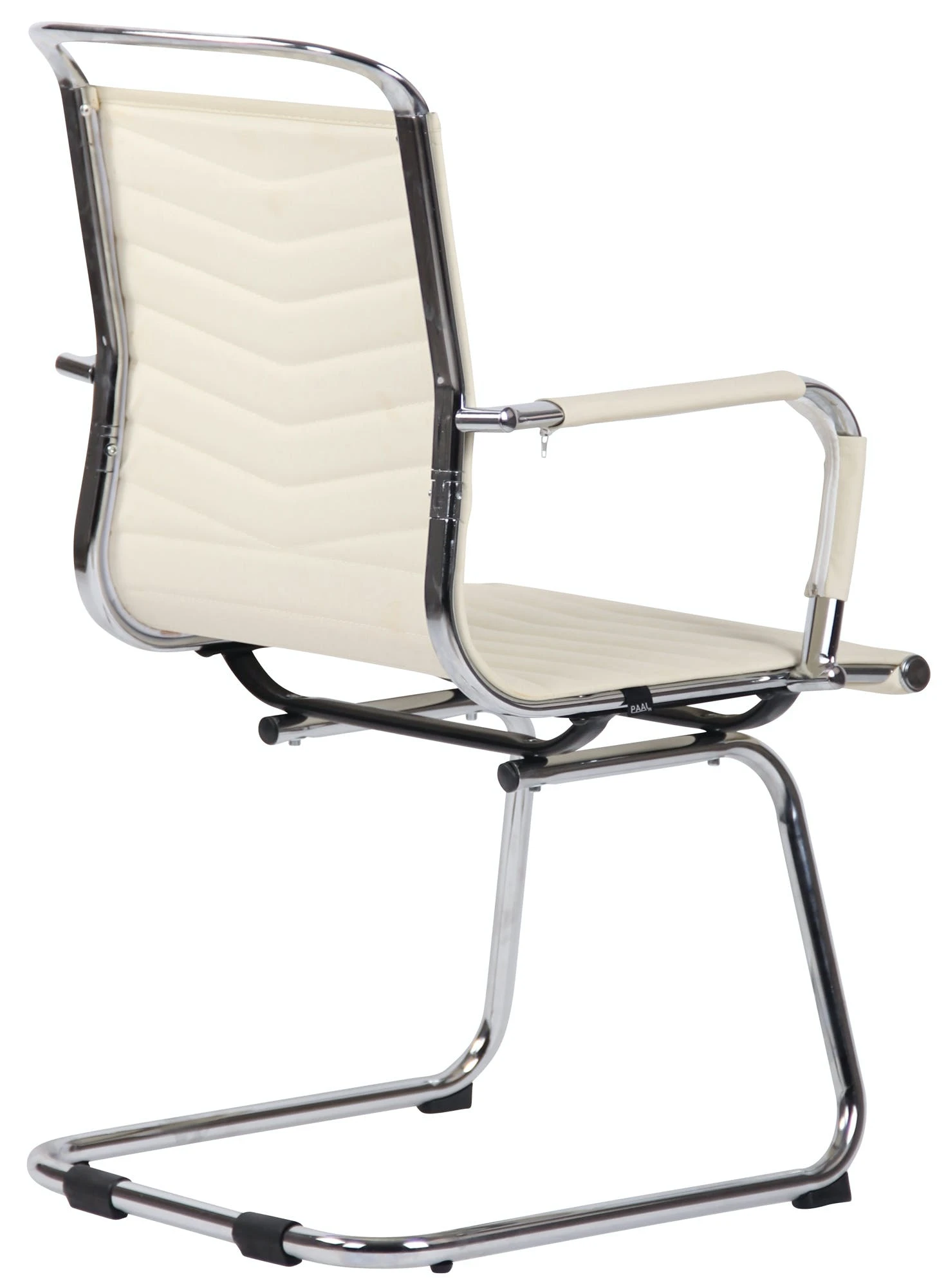 CLP 2er Set Stühle Burnley Kunstleder Creme 8 CLP 2er Set Stühle Burnley Kunstleder Creme – Bild 6